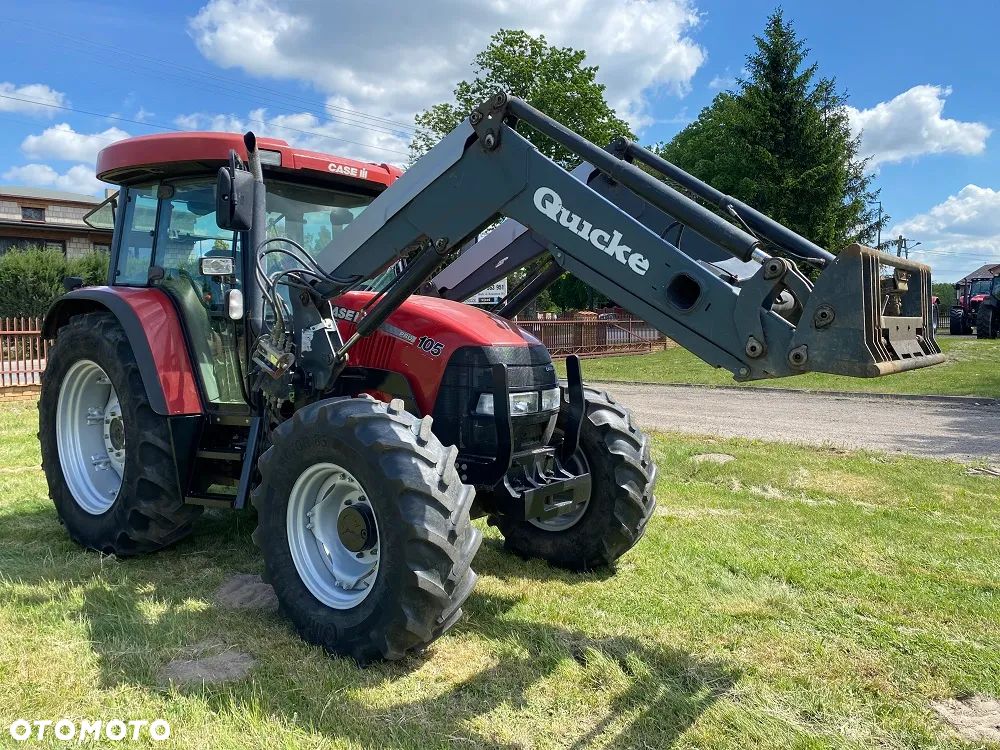Case IH CS 105 PRO z ładowaczem Quicke, 2011r - 2