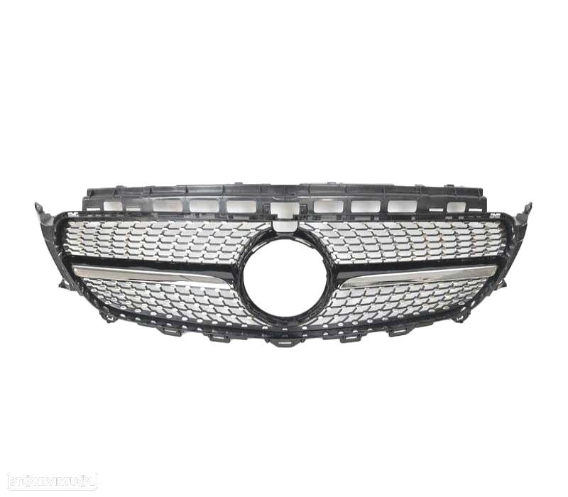 GRELHA FRONTAL MERCEDES W213 S213 C238 16- LOOK DIAMOND CÂMARA - 1