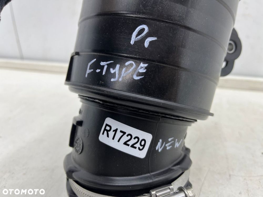 Rezonator Jaguar F-Type FType x152 14-24r. rura dolotu powietrza prawa NOWY ex53-9g790-d - 12