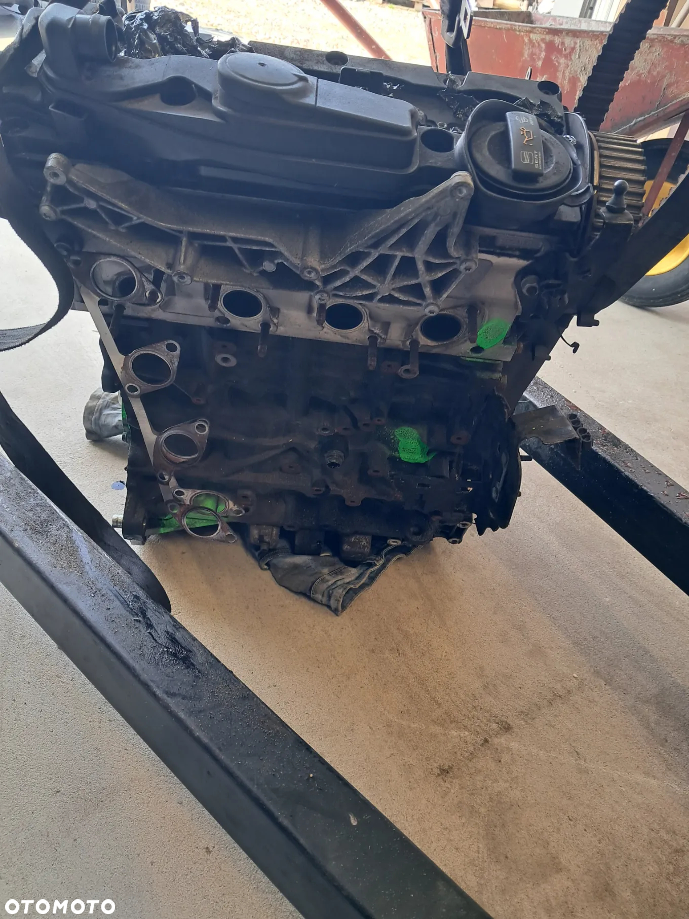 Silnik Słupek 2.0TDI CAG CAGA Exeo Common-Rail - 5