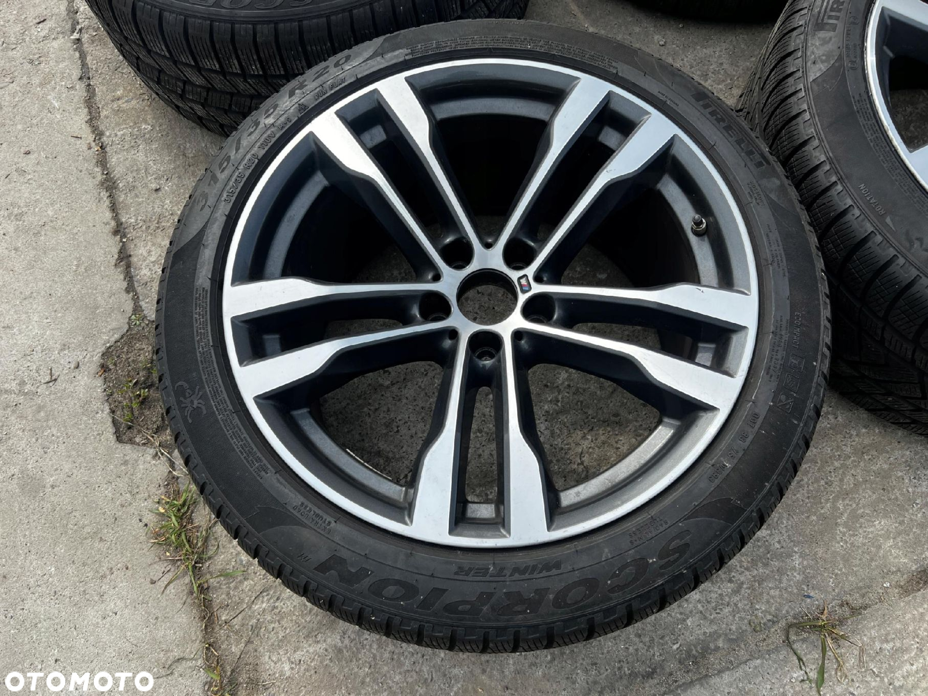 KOŁA FELGI OPONY ZIMOWE BMW X5 F15 X6 F16 275/40 R20 315/35 R20 M-PAKIET - 2
