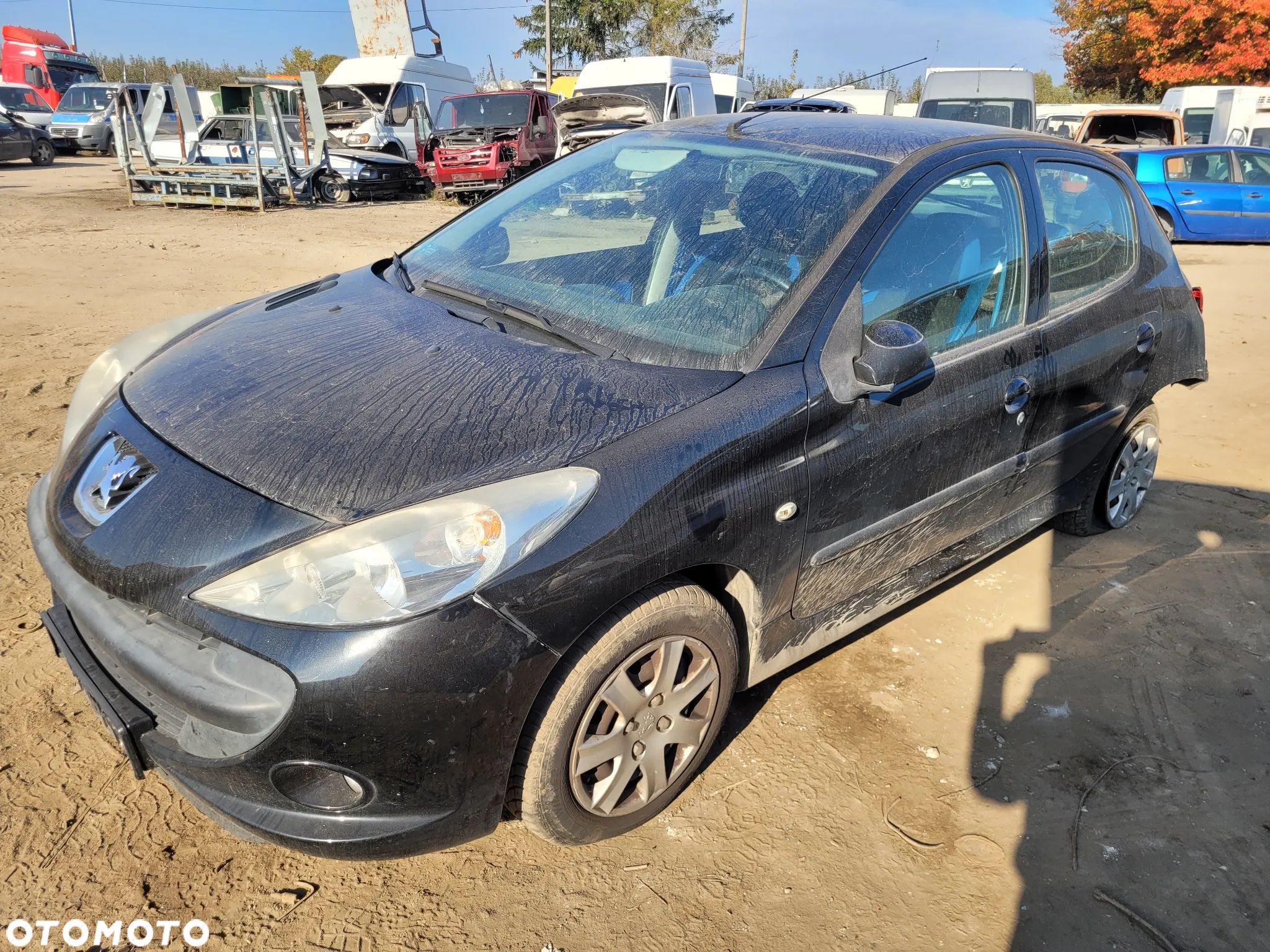 PEUGEOT 206 PLUS maska pokrywa silnika klapa bagażnika zderzak lampa reflektor pas przedni stop lampy halogeny - 1