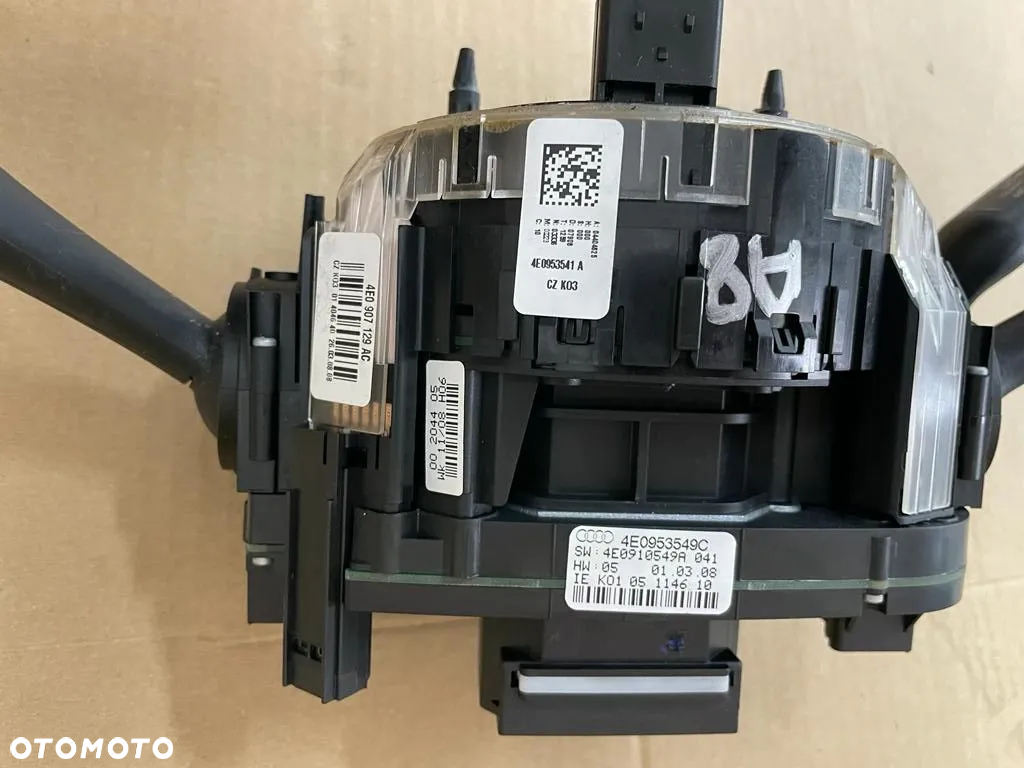 AUDI A8 D3 PRZEŁĄCZNIK ZESPOLONY TAŚMA 4E0953541A 4E0953549C - 2