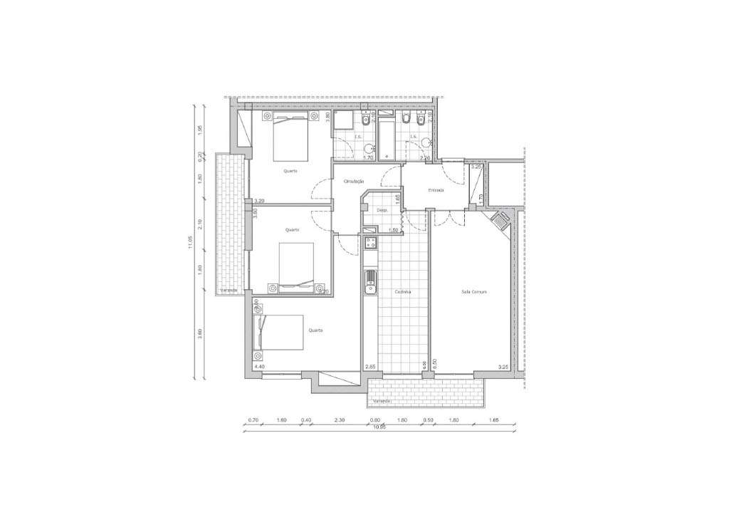 Apartamento tipologia T3 em condomínio fechado - Grande imagem: 4/26