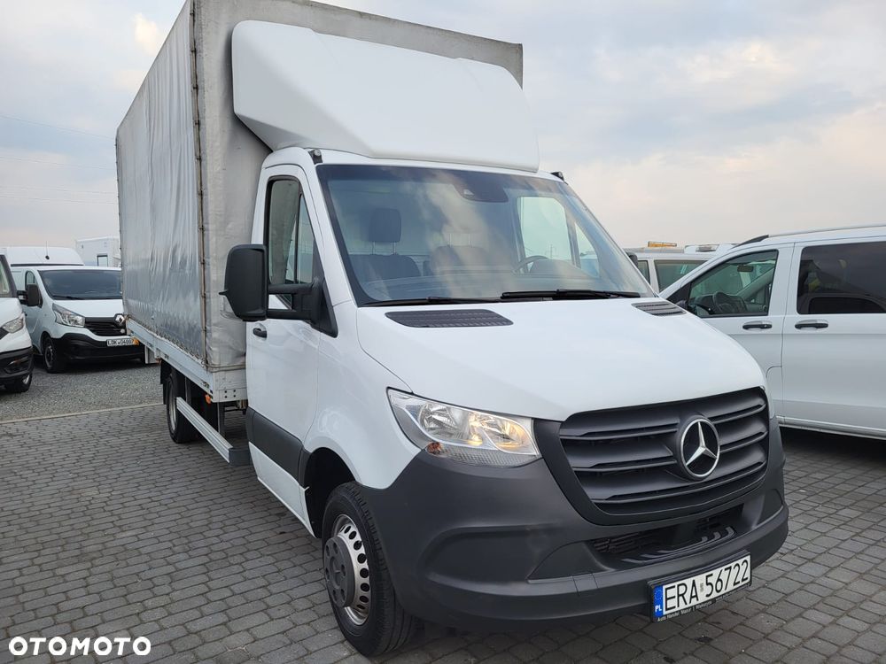 Mercedes-Benz SPRINTER 907 516 - MAXI SKRZYNIA 4,90M+WINDA-DMC 3500 KG - 2