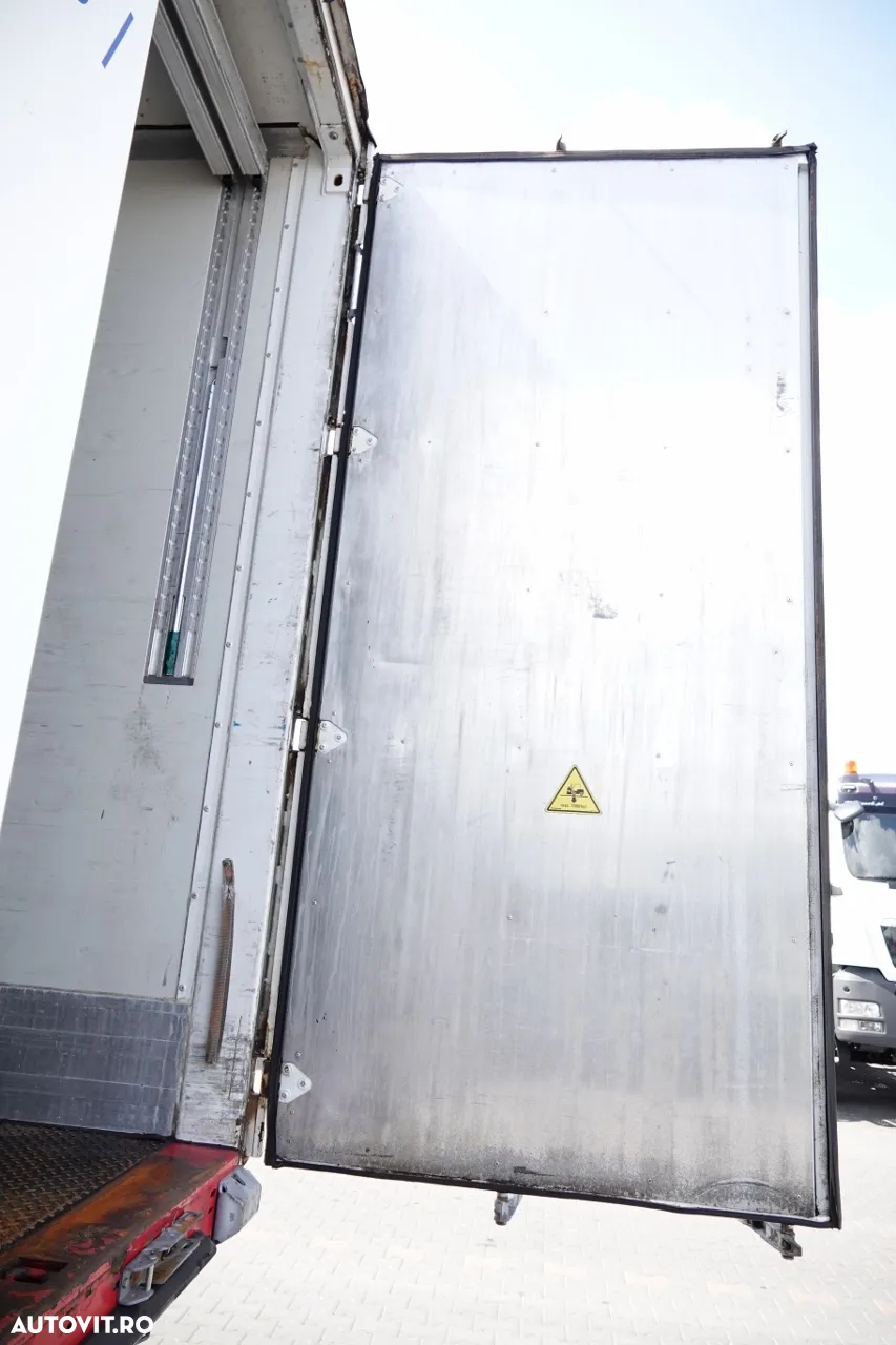 Krone CONTAINER / KOFFER / DOPPELSTOCK / COȘ PENTRU PALEȚI / AXĂ RIDICATĂ / IMPORTAT DIN GERMANIA - 14