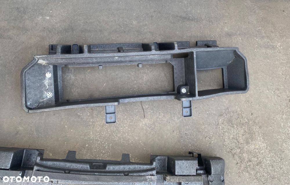 RENAULT CAPTUR 2 II ORYGINALNY !!! WLOT  KIEROWNICA POWIETRZA  Łapacz telewizor ekran  obudowa wypełnienie pianka styropian pas 626531089R + absorber styropianowy 620907296R pod zderzak zderzaka - 9