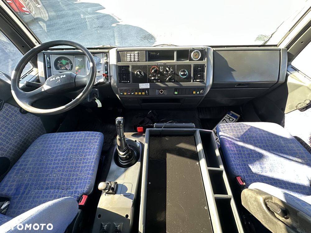 MAN LE 18.220 Wywrotka 3-stronna HDS HIAB 085 - 21