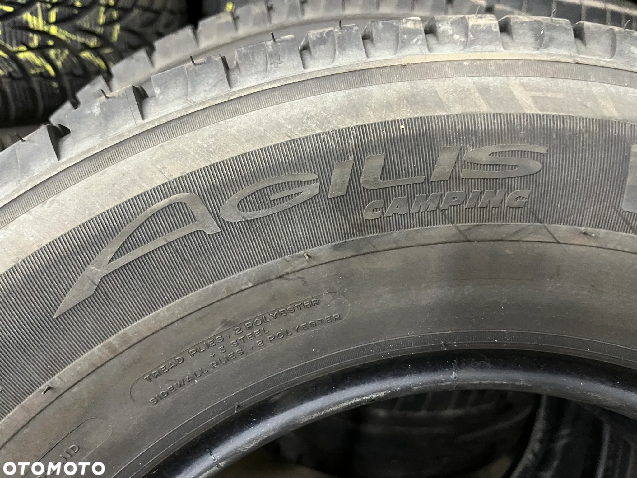 2x Opony Letnie Dostawcze 225/75R16CP MICHELIN AGILIS CAMPING 8,1mm Promocja!! CENA za 2szt - 5