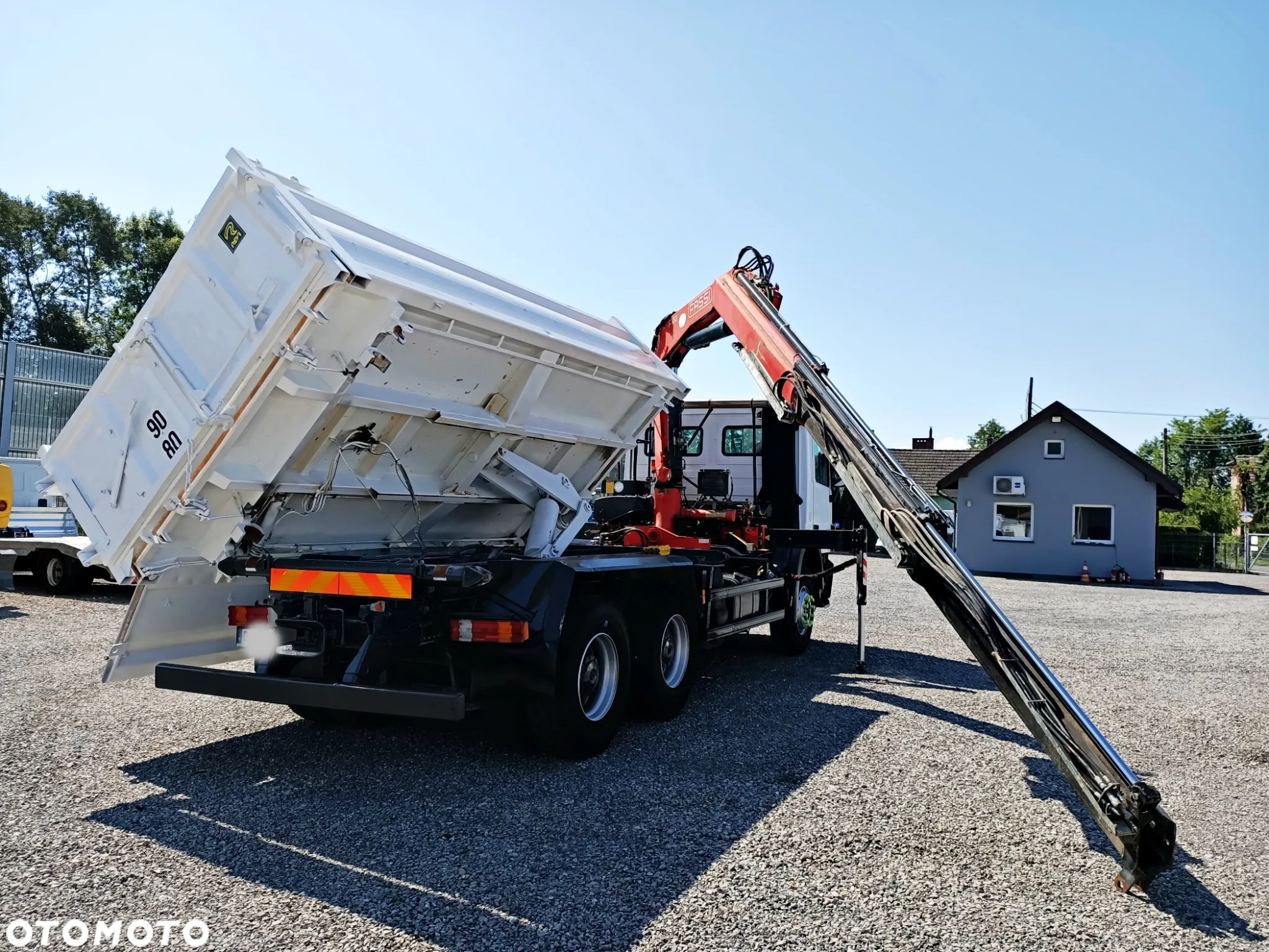 Mercedes-Benz Actros 2636 6x4 HDS Żuraw Dźwig Fassi Wywrotka Hydroburta - 10