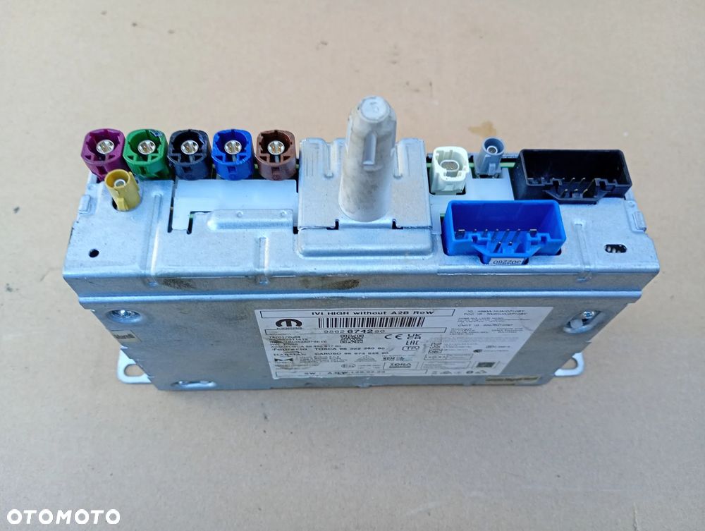 NAWIGACJA NAVI RADIO FABRYCZNA ORYGINAŁ 9837721380 9863647080 PEUGEOT 208 II 24R - 1