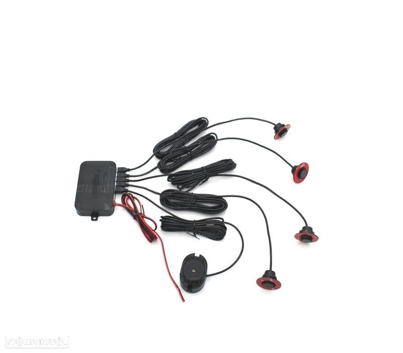 KIT PDC PARK TRONIC SENSORES DE ESTACIONAMENTO SONORO - 2