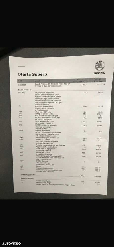 Skoda Superb 2.0 TDI Ambition - 22