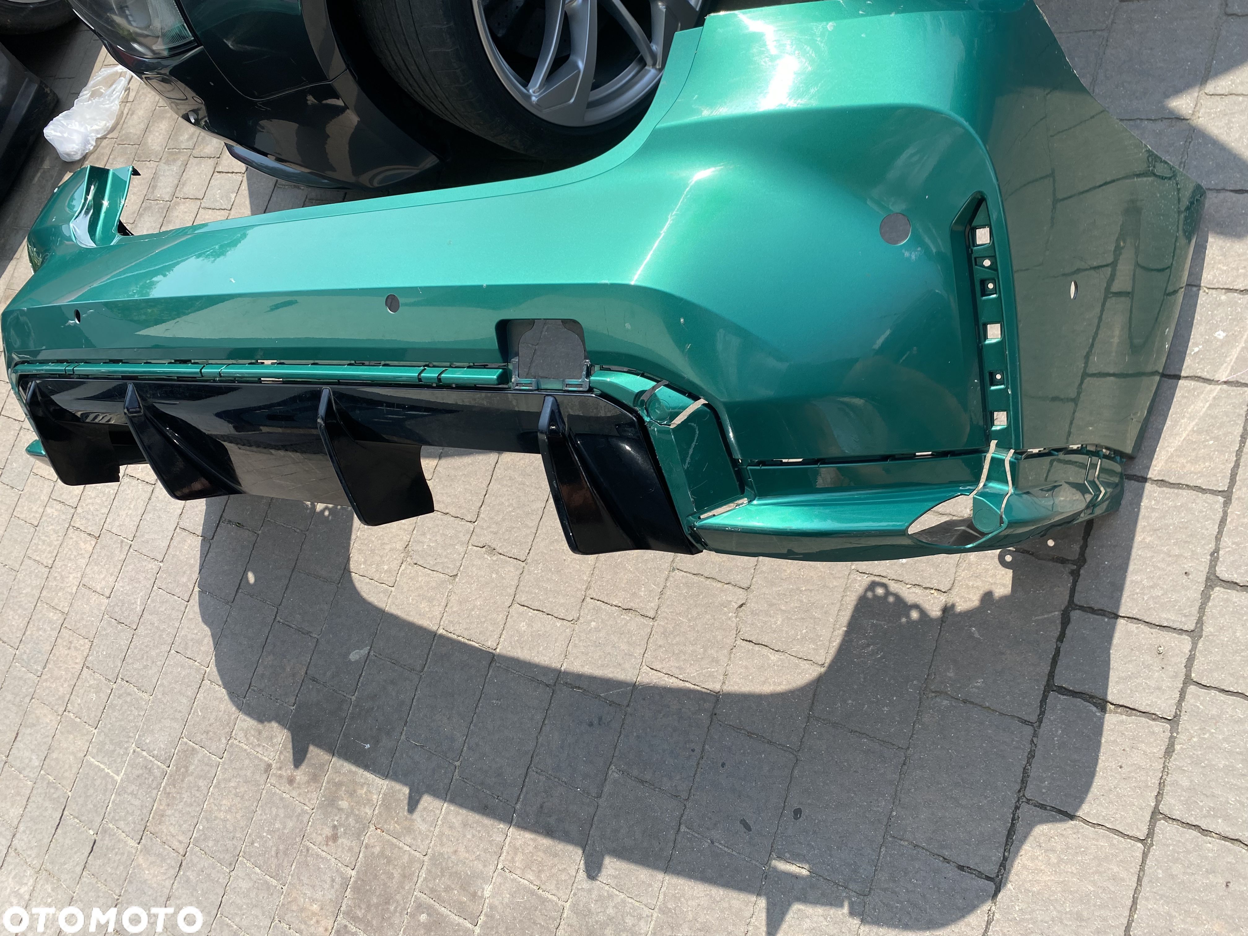 BMW  M3 G80 ZDERZAK TYL MAN GRUEN ORG. - 1