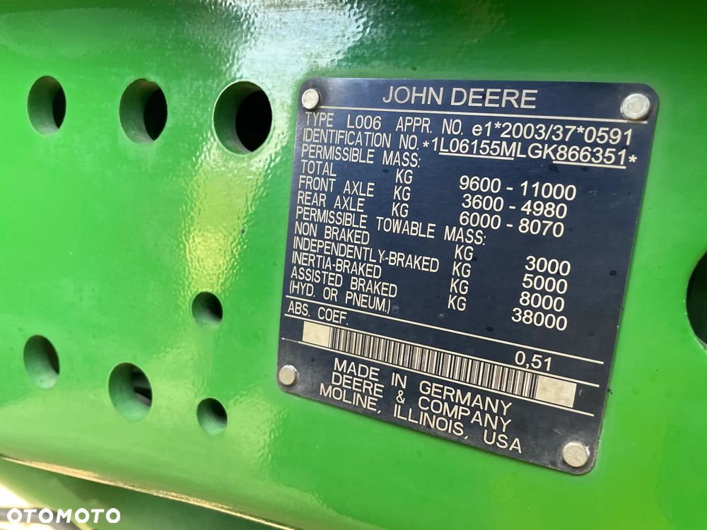 John Deere 6155M - 19