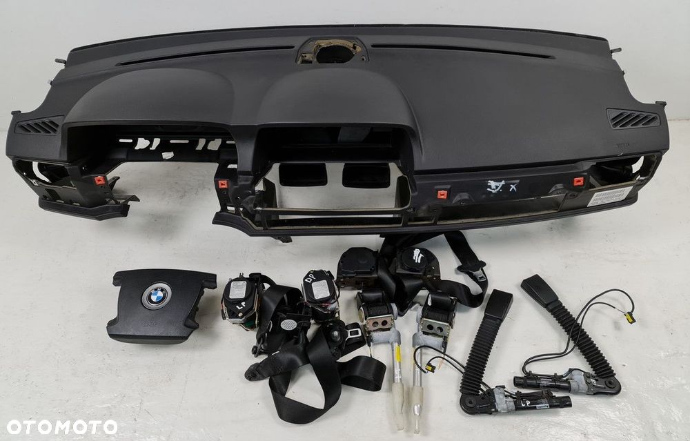DESKA ROZDZIELCZA KONSOLA AIRBAG PASY BMW 7 E65 EU - 1
