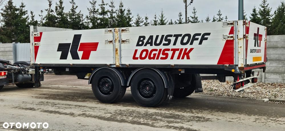 Fliegl tandem z Niemiec budowlana burtowa - 4