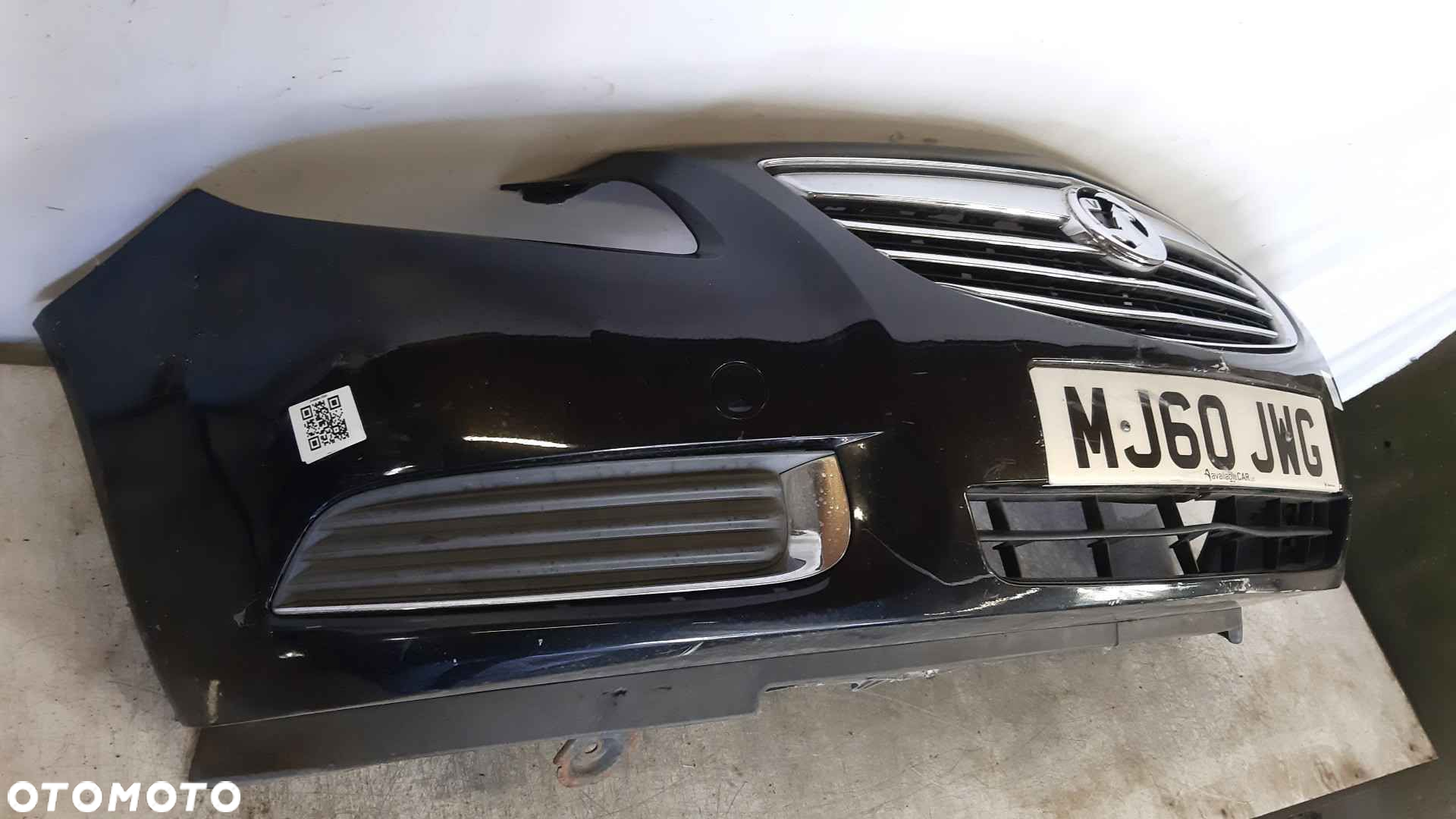 ) ZDERZAK PRZÓD PRZEDNI OPEL INSIGNIA 1 I A Z22C CZARNY - 5