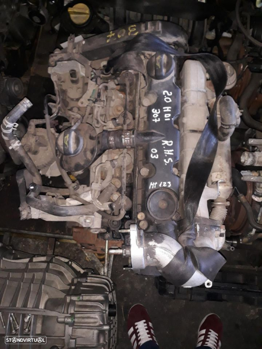 PEUGEOT 307 2.0 HDI MOTOR RHS MT123 - 4