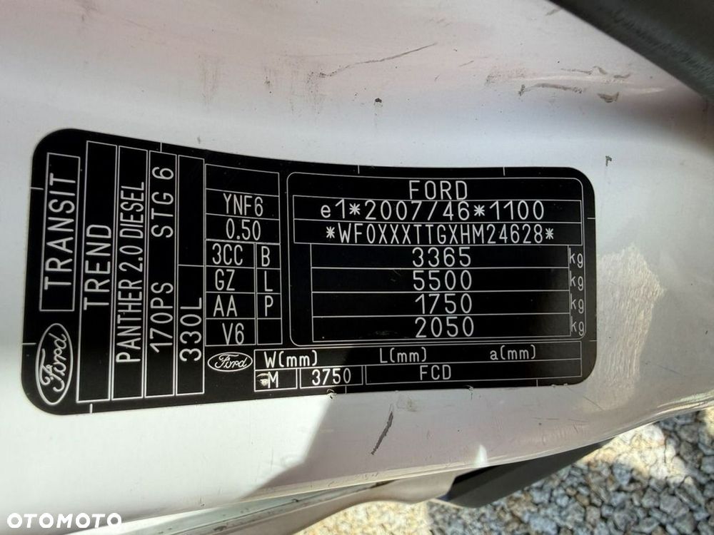 Ford TRANSIT /170KM/manual/klima/parktronik przód i tył/ - 23