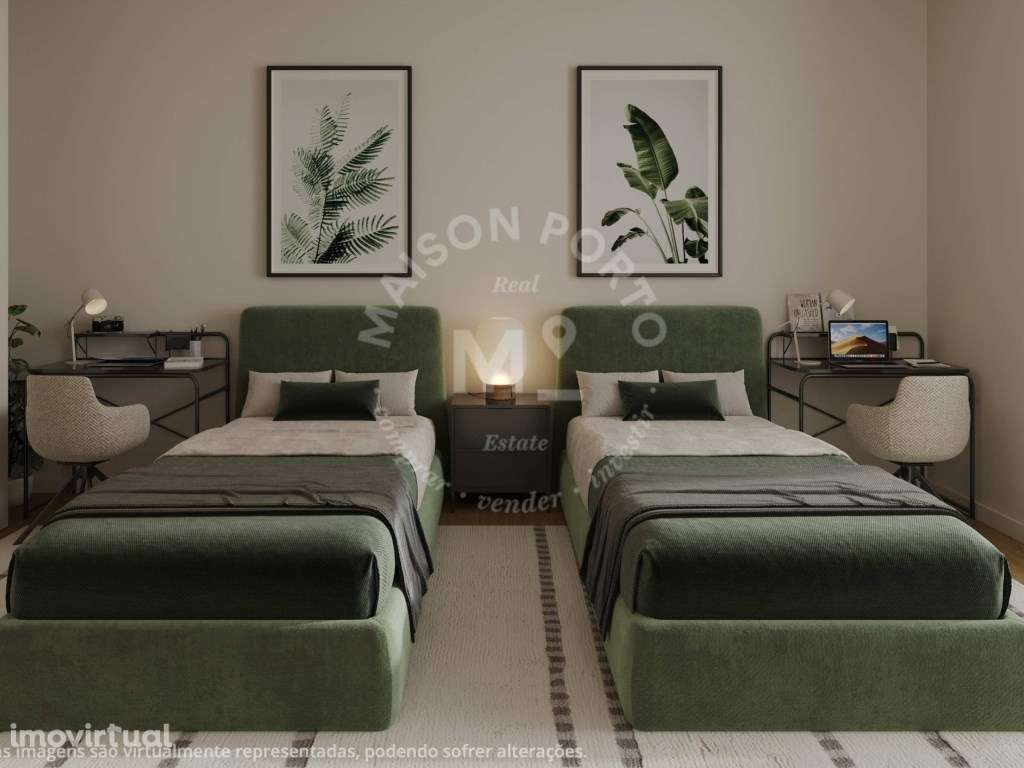 Apartamento T2 com Varanda e Lugar de Estacionamente Próximo ao Pól... - Grande imagem: 4/8