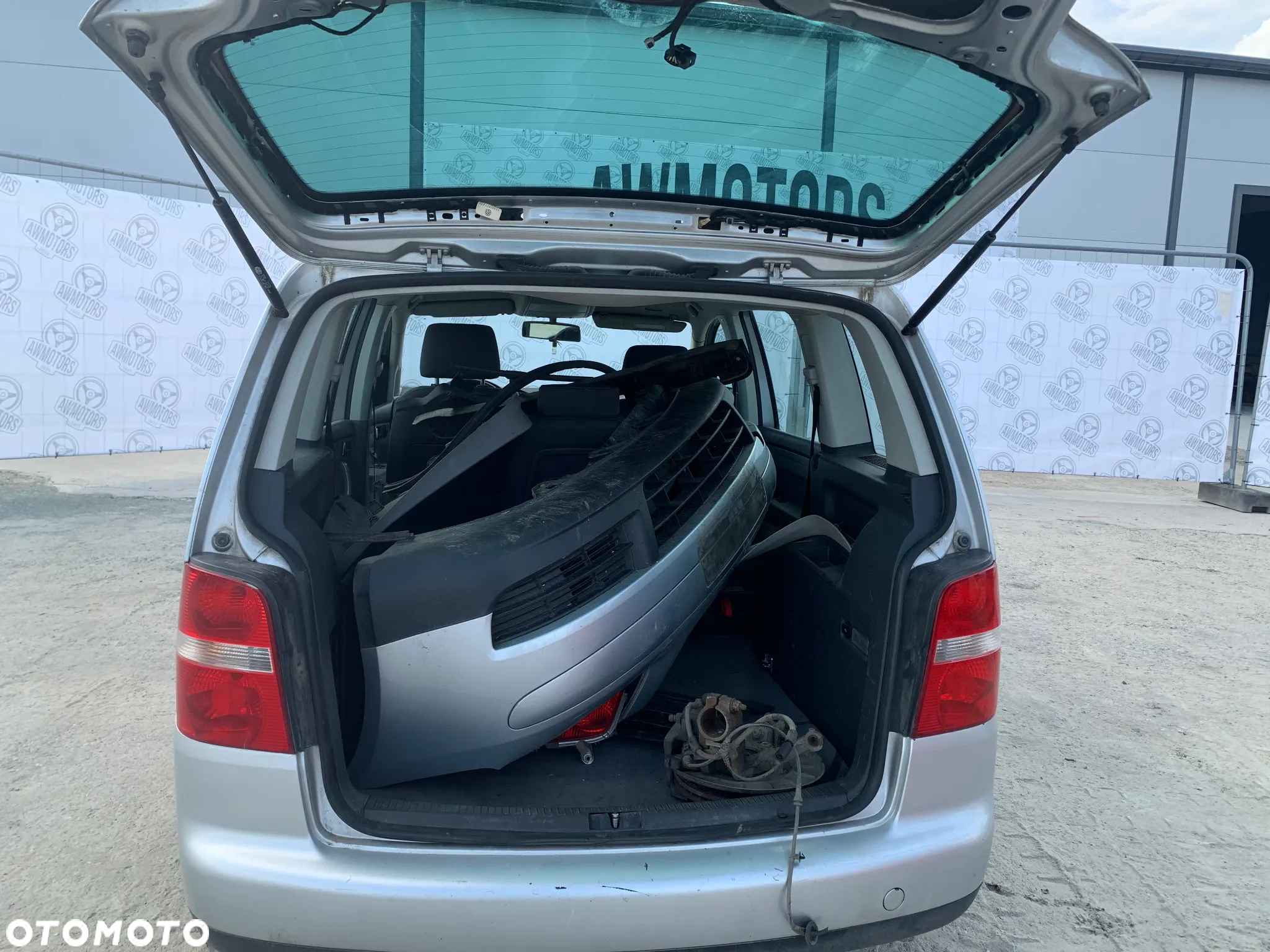 VOLKSWAGEN VW TORUAN 2003 *SAMOCHÓD NA CZĘŚCI* 802 MASKA LAMPA DRZWI LUSTERKO ZDERZAK GRILL BŁOTNIK KLAPA BELKA PRAWE LEWE PRZÓD TYŁ - 4
