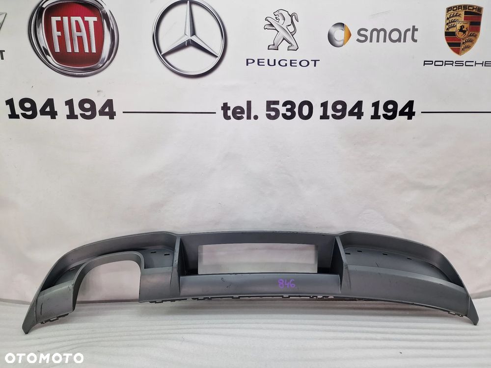 AUDI A3 8V0 / 8V3 LIFT S-LINE 15- DYZUFOR / SPOJLER POD ZDERZAK TYLNY TYLNI TYŁ , POD HAK , NR 8V3807521R , NR AUKCJI DT846 - 1