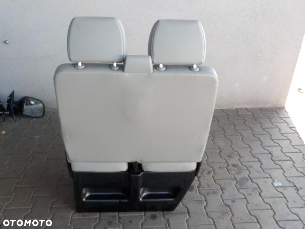 VW T5 LIFT T6 FOTEL SIEDZENIE KANAPA PODWÓJNA PASAŻERA PRZÓD PALACE - 5