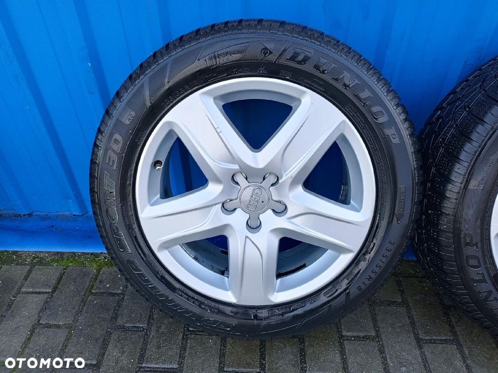 AUDI A6 C7 ALLROAD KOLA FELGI ALUFELGI OPONY ZIMA 235/55R18 SUPER STAN - 2