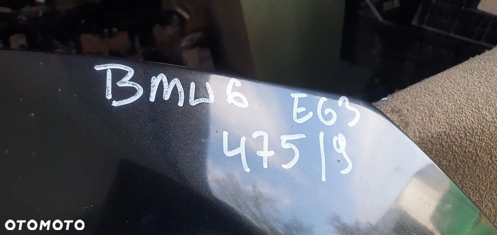 Maska pokrywa silnika BMW 6 E63 475/9 - 8