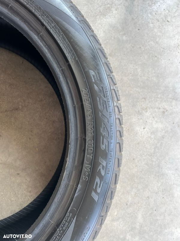 vând 2 anvelope 275/45/21 Pirelli allseason ca noi - 5