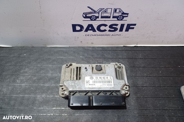 Calculator motor ECU 03C906022AQ 0261S04396 - 1.4 CAXC 03C906022AQ 02 - 1