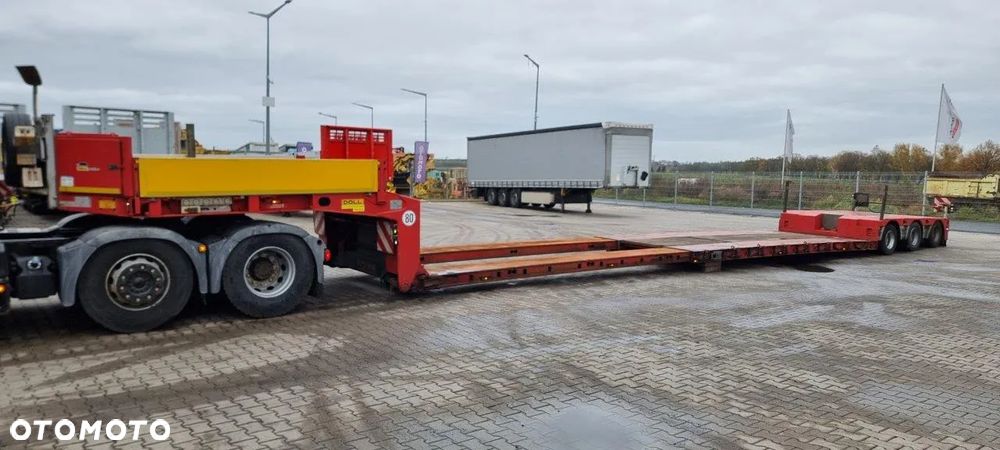 Doll DOLL naczepa 3 osiowa typu tiefbett, odpinany balkon, rozciągana - 13