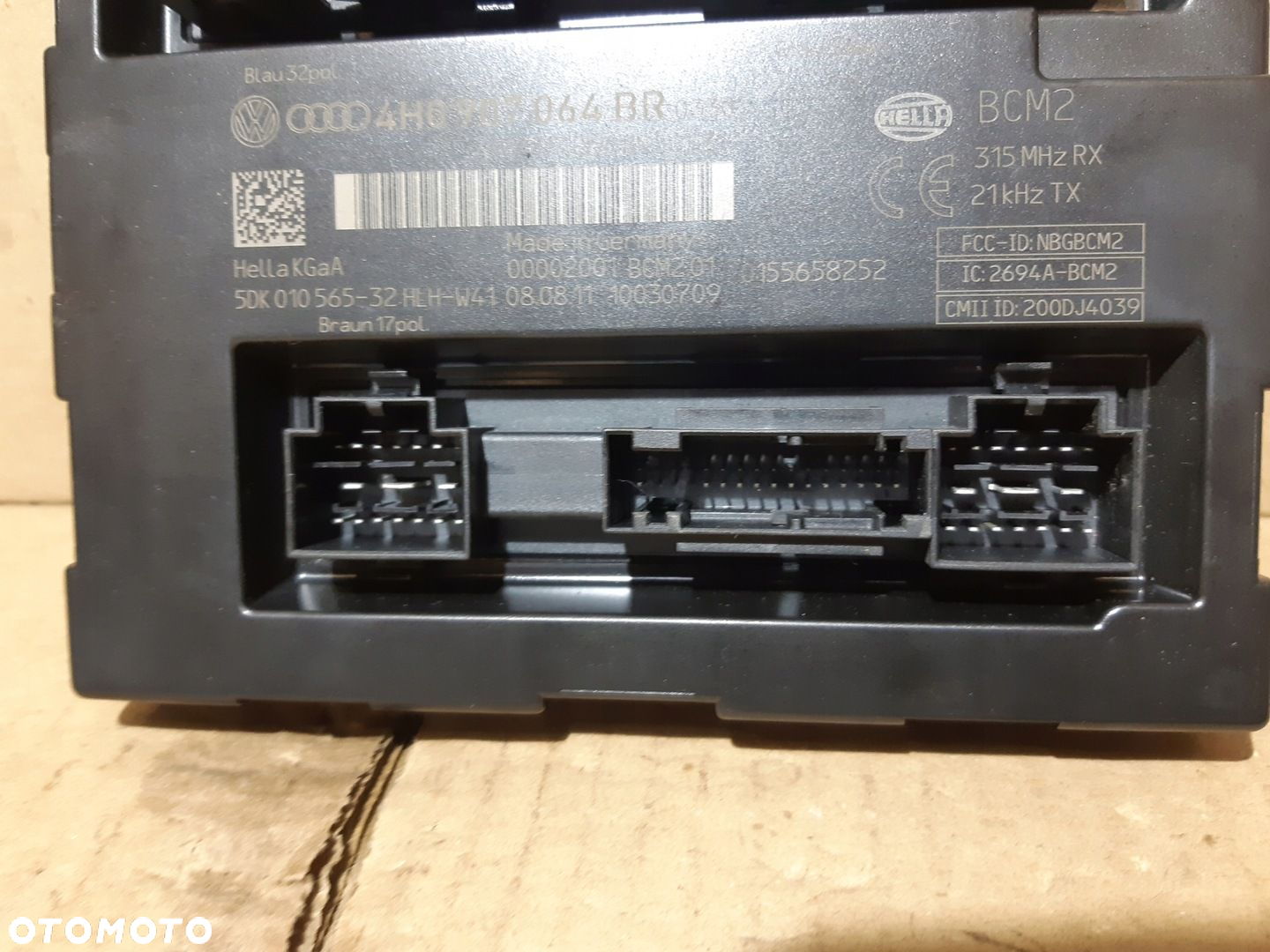 AUDI A6 A7 C7 MODUŁ STEROWNIK KOMFORTU 4H0907064BR - 4