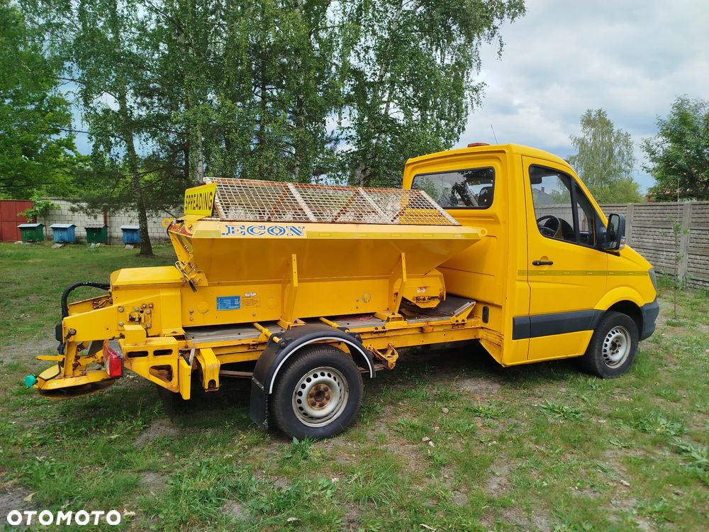 Mercedes-Benz Sprinter 313CDi Solarka Piaskarka Posypywarka Hydraulika rozrzutnik ECON Specjalny komunalny Schmidt gritter salt spreader pługopiaskarka - 2