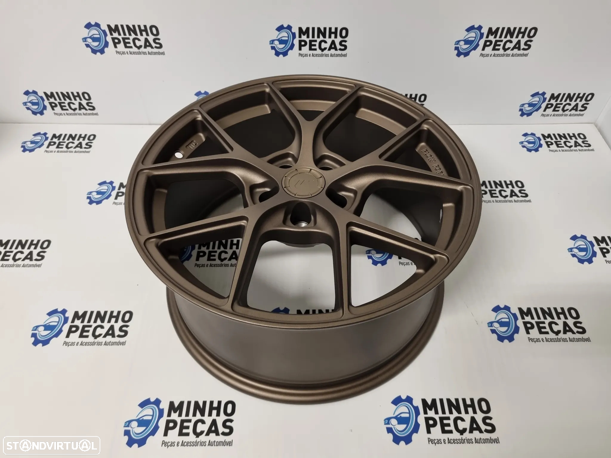 Jantes Japan Racing (SL01) em 17 Matt Bronze (5x100) - 7