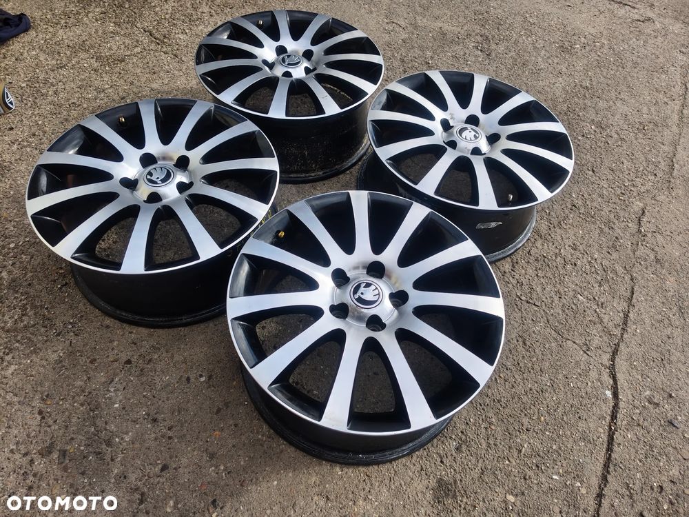 5x112 Felgi Aluminiowe Alufelgi Oryginalne 17 Koła 5L0 SKODA OCTAVIA II III IV 2 3 4 SUPERB YETI KODIAQ KAROQ Legnica ALU-RAD VW SEAT AUDI - 14