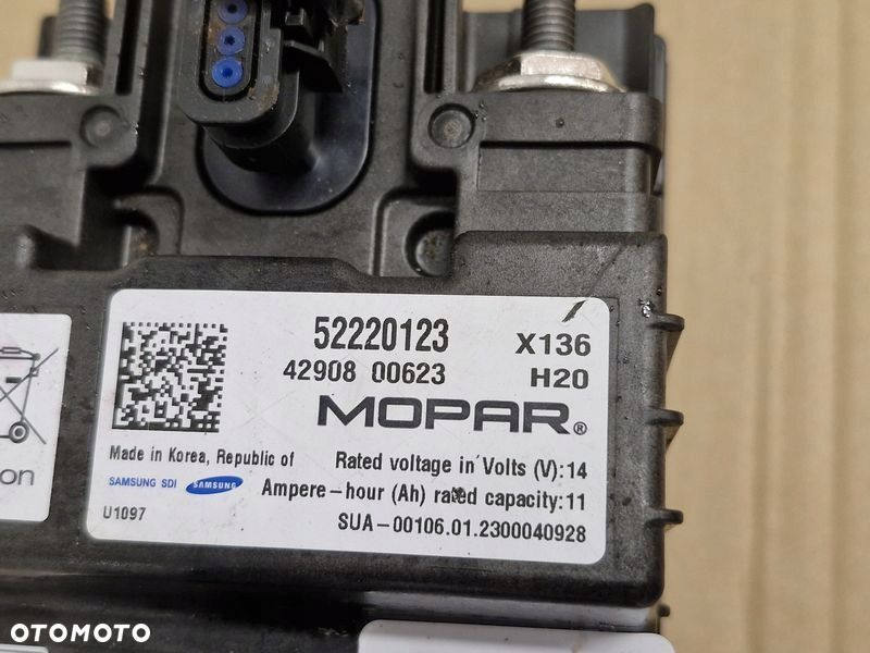 FIAT PANDA III 3 500 LIFT 1.0 B HYBRYDA AKUMULATOR BATERIA 52220123 - 4