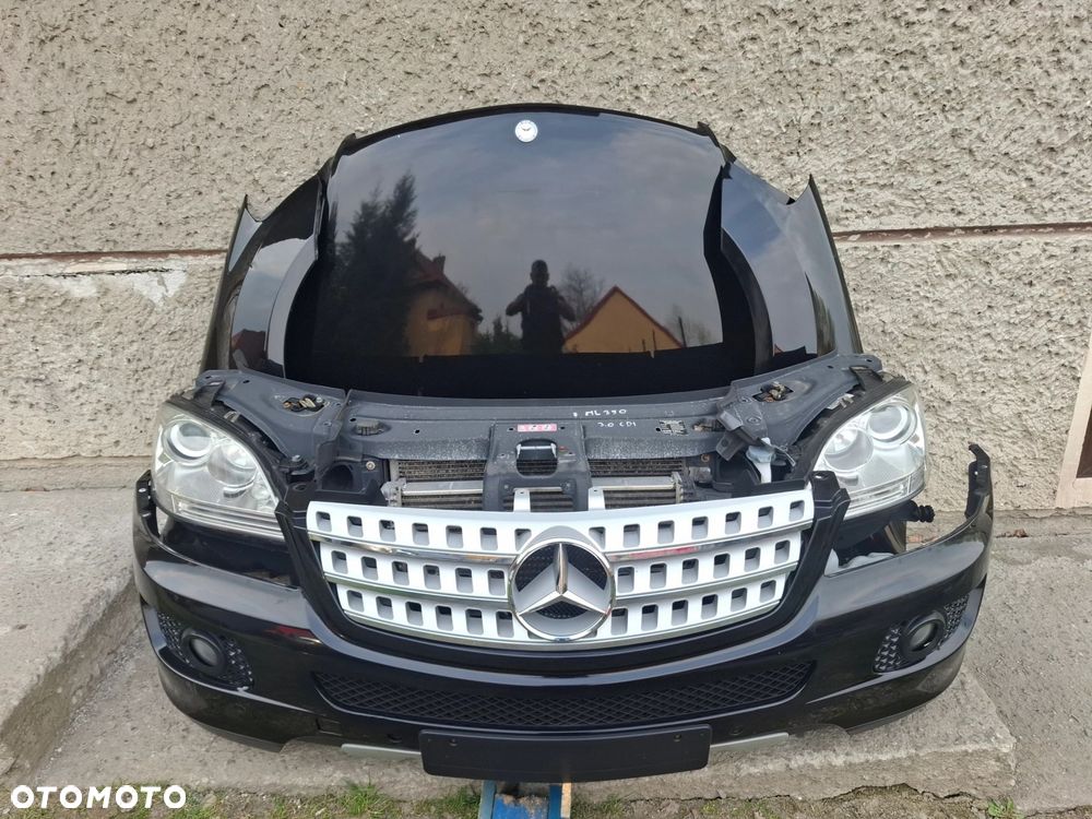 ZDERZAK MASKA BŁOTNIK KOMPLETNY PRZÓD MERCEDES ML
