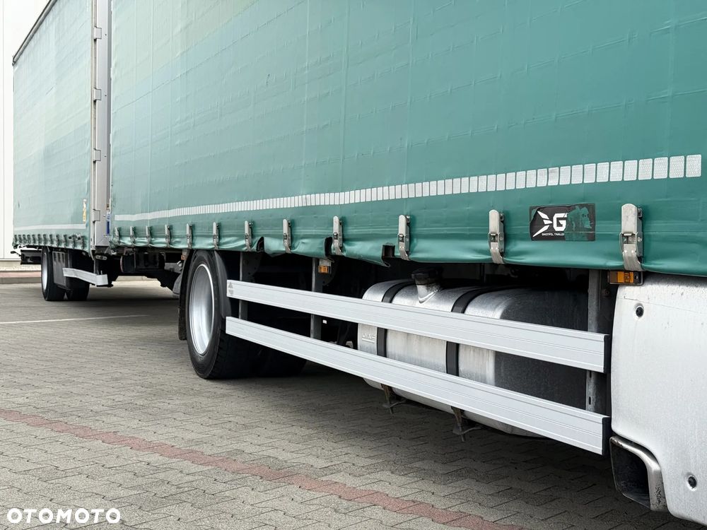 DAF XF 450 / ZESTAW TANDEM 120 M3 / PRZEJAZDOWY / 7,75 M + 7,75 M / SALON PL - 11