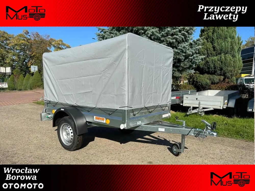 Neptun Przyczepa Neptun N7-202 PTD 202x114x30 ze stelażem i plandeką H80 HIT CENOWY! - 1