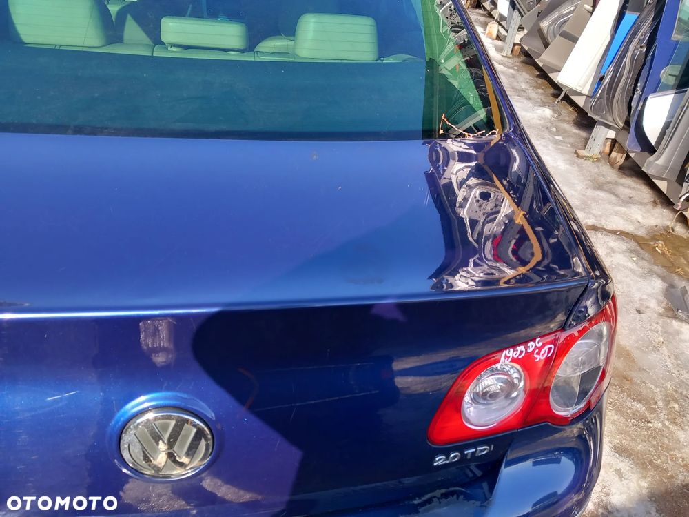 VW PASSAT B6 KLAPA BAGAŻNIKA TYLNA TYŁ SEDAN KOLOR: LD5Q - 3