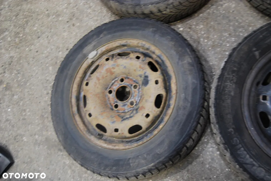 KOŁA FELGI STALOWE + OPONY ZIMOWE 165/70R14 5X100 6Q0601027H ET35 6J VW POLO IV SEAT SKODA 6Q0601027C - 10