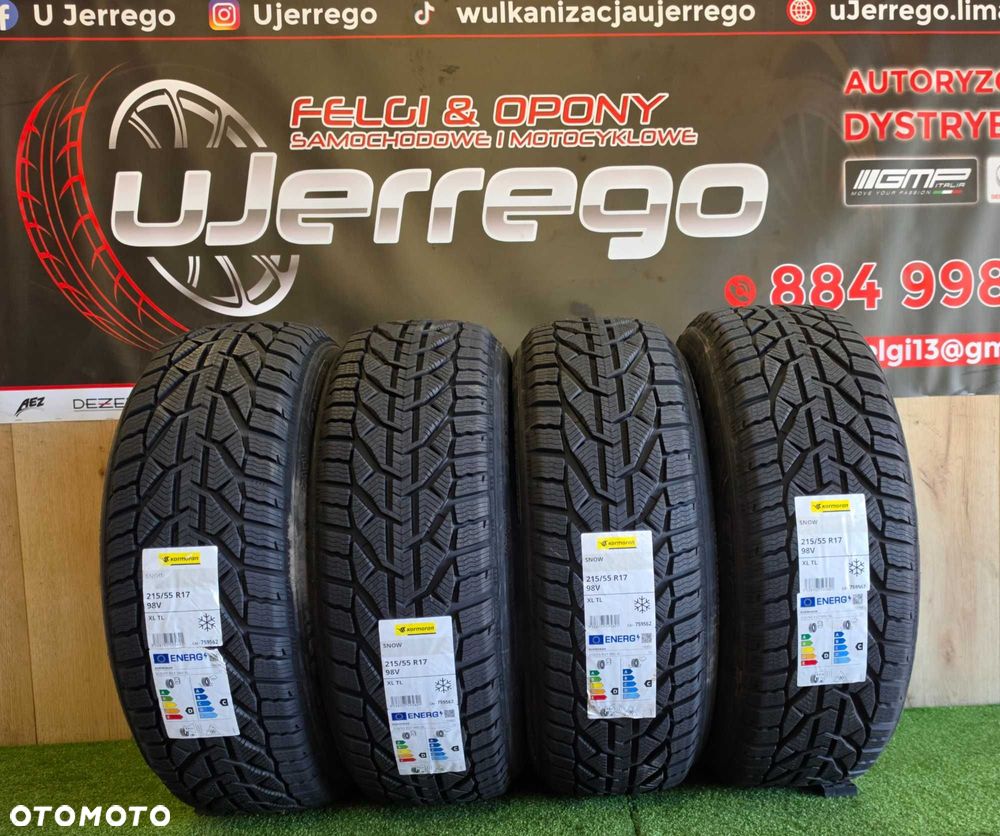 Koła zimowe SKODA OCTAVIA 17x5x112 Kormoran Snow 215/55/R17 - 2