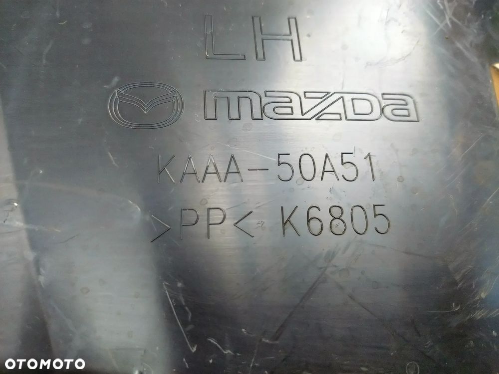 MAZDA CX60 CX-60 22- KIEROWNICA POWIETRZA WLOT W ZDERZAK PRZÓD PRAWA LUB LEWA KAAA-50A52 KAAA-50A42 ORYGINAŁ STAN BDB! - 5