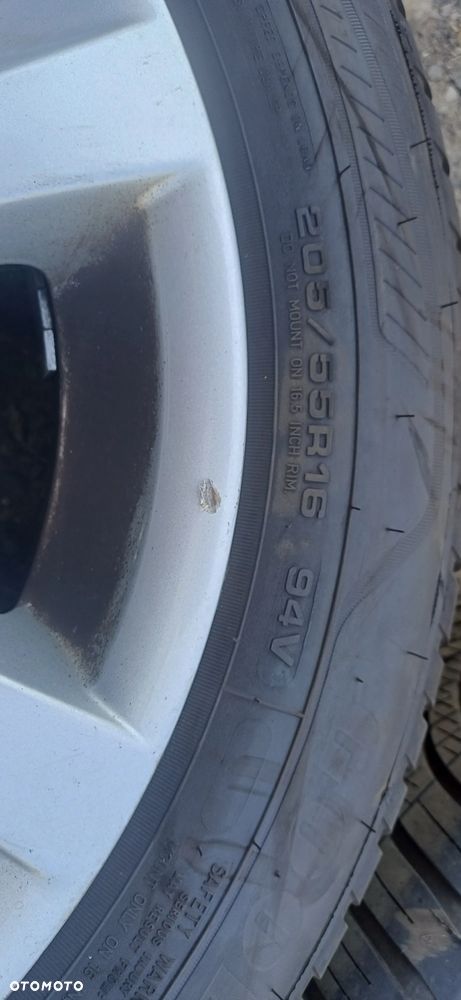 Felgi aluminiowe alufelgi koła 16 BMW e87 e81 roczne opony 205/55 - 4