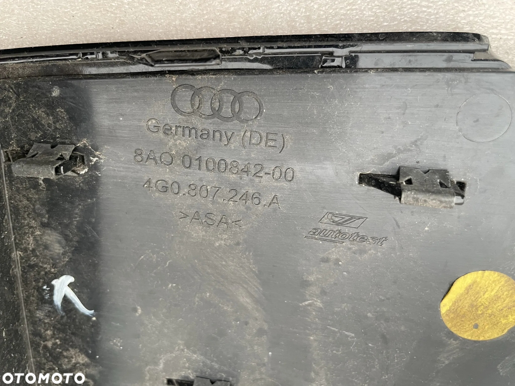 Audi RS6 C7 kratka zderzaka prawa lewa 4G0807245A, 4G0807246A - 6
