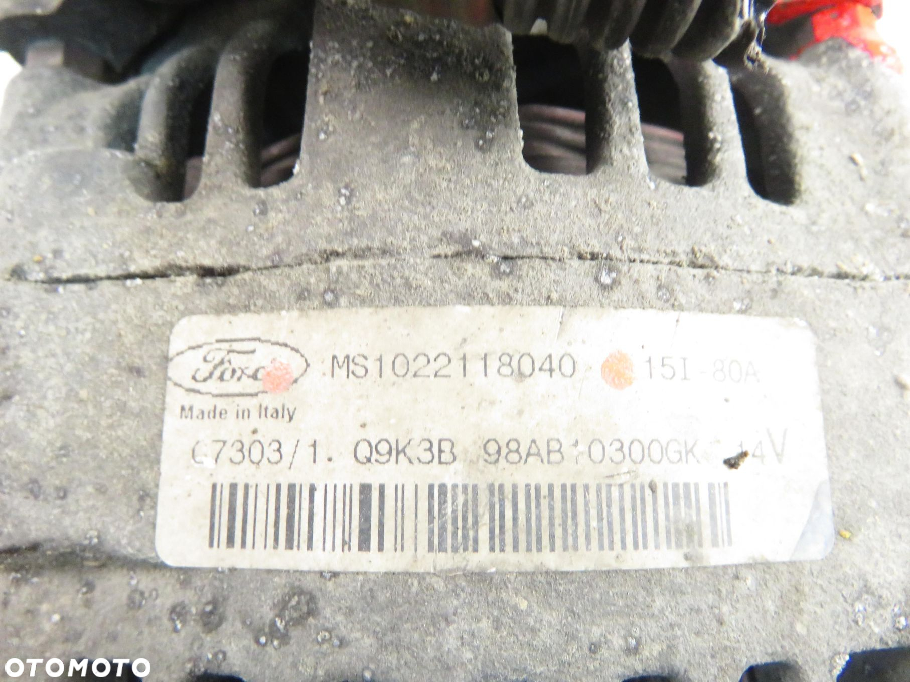 ALTERNATOR FORD FOCUS MK1 I 1.4 16V 75 - FXDA MS1022118040 - 3
