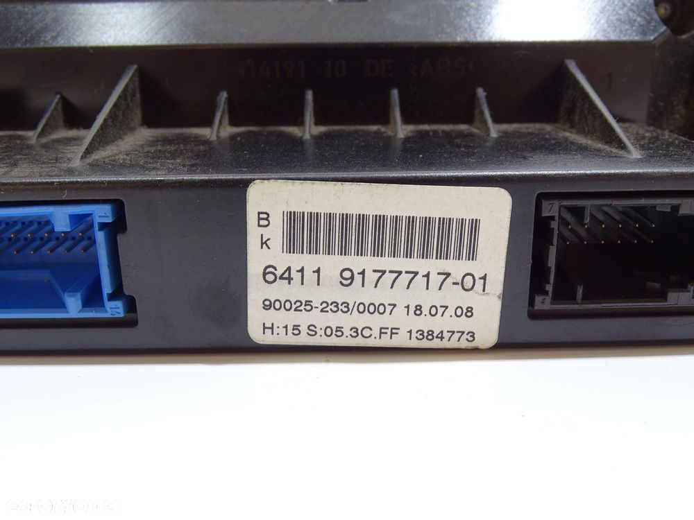 PANEL NAWIEWU KLIMATYZACJI BMW E60 E61 LCI OE 9177717 (4642945) - 6