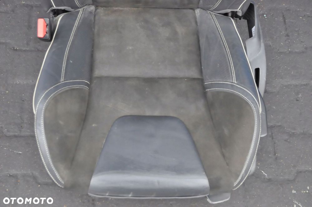 VOLVO S60 V60 XC60 LIFT R-DESIGN  FOTEL KIEROWCY LEWY ALCANTARA - 2